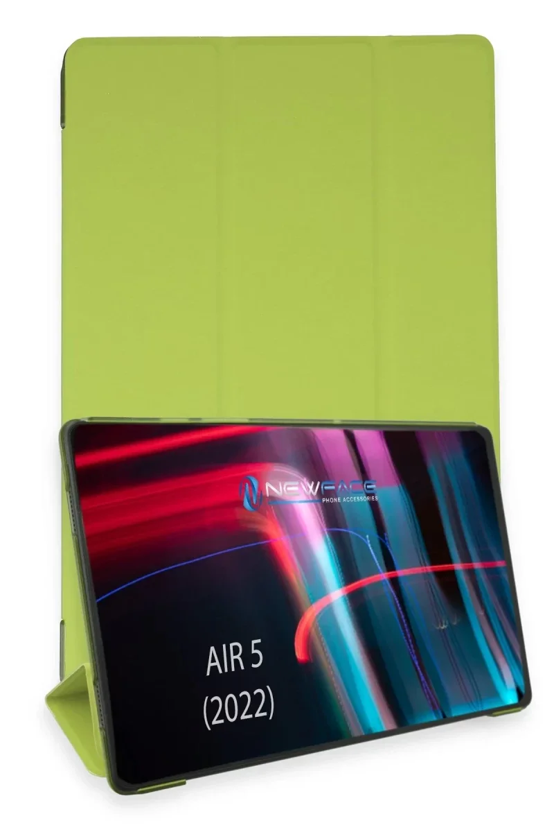 Apple iPad Air 5 (2022) Kılıf Tablet Smart Kılıf - Açık Yeşil