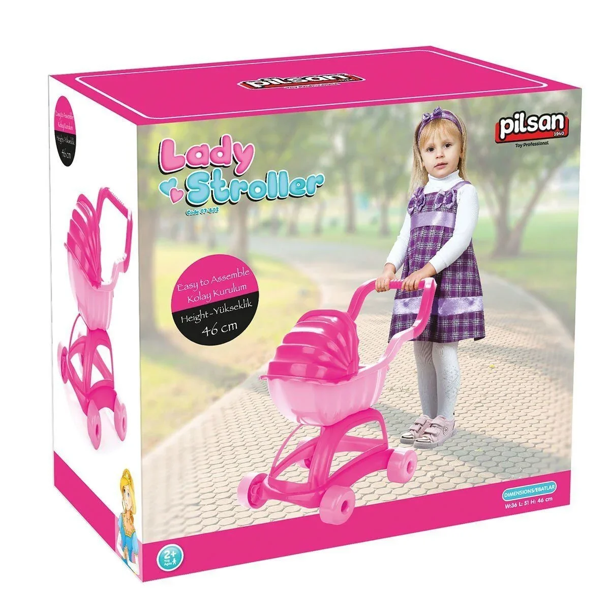 07 603 Lady Puset -Pilsan Oyuncak görsel 4