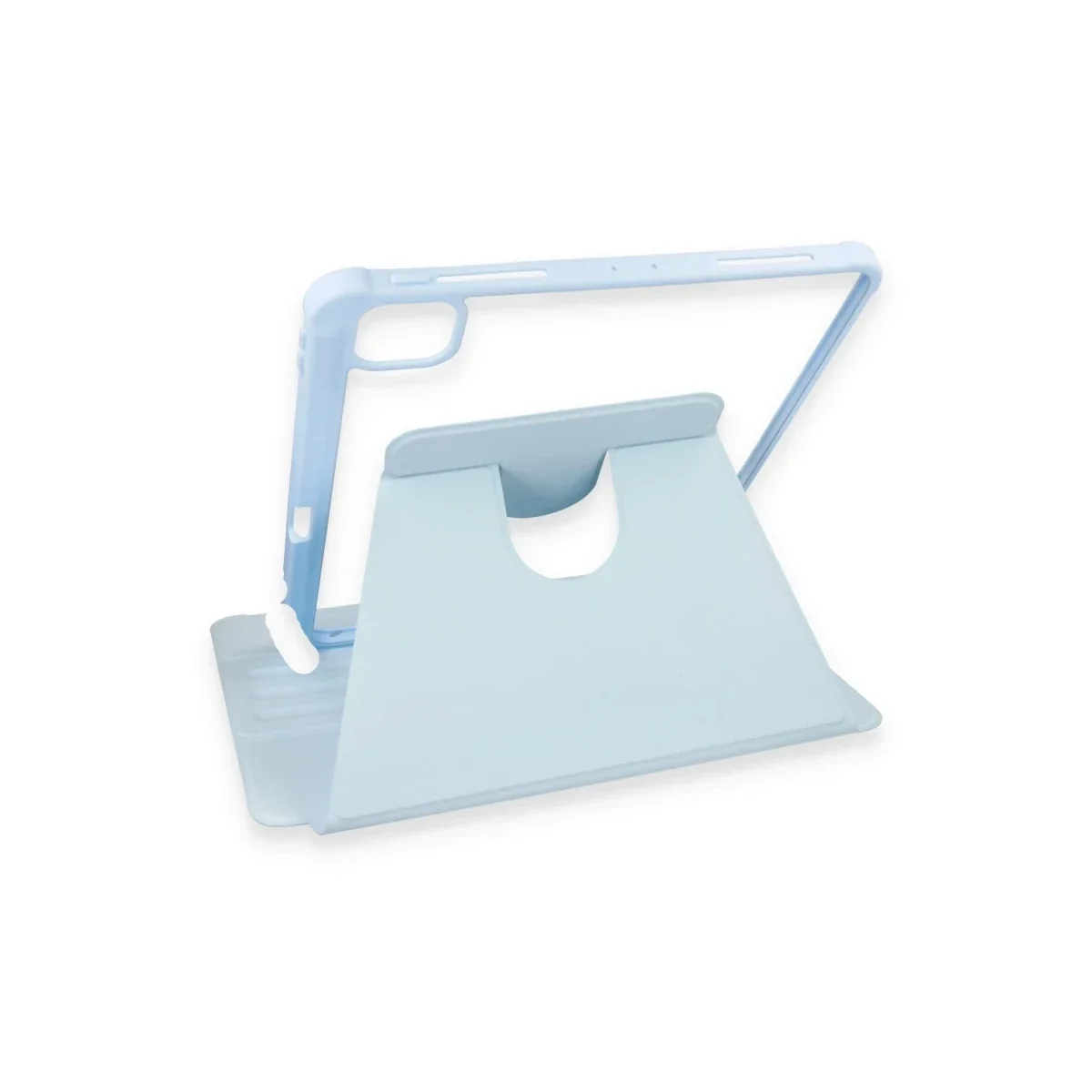 Apple iPad Pro 11 (2021) Kılıf Starling 360 Kalemlikli Tablet Kılıf - Mavi görsel 6