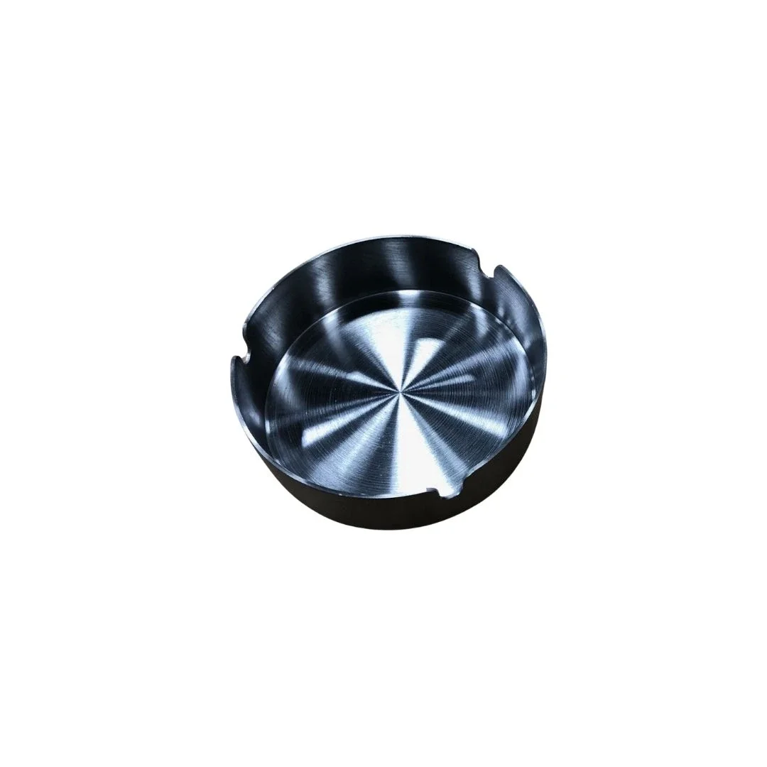 Tekli Büyük Üstü Açık Metal Küllük