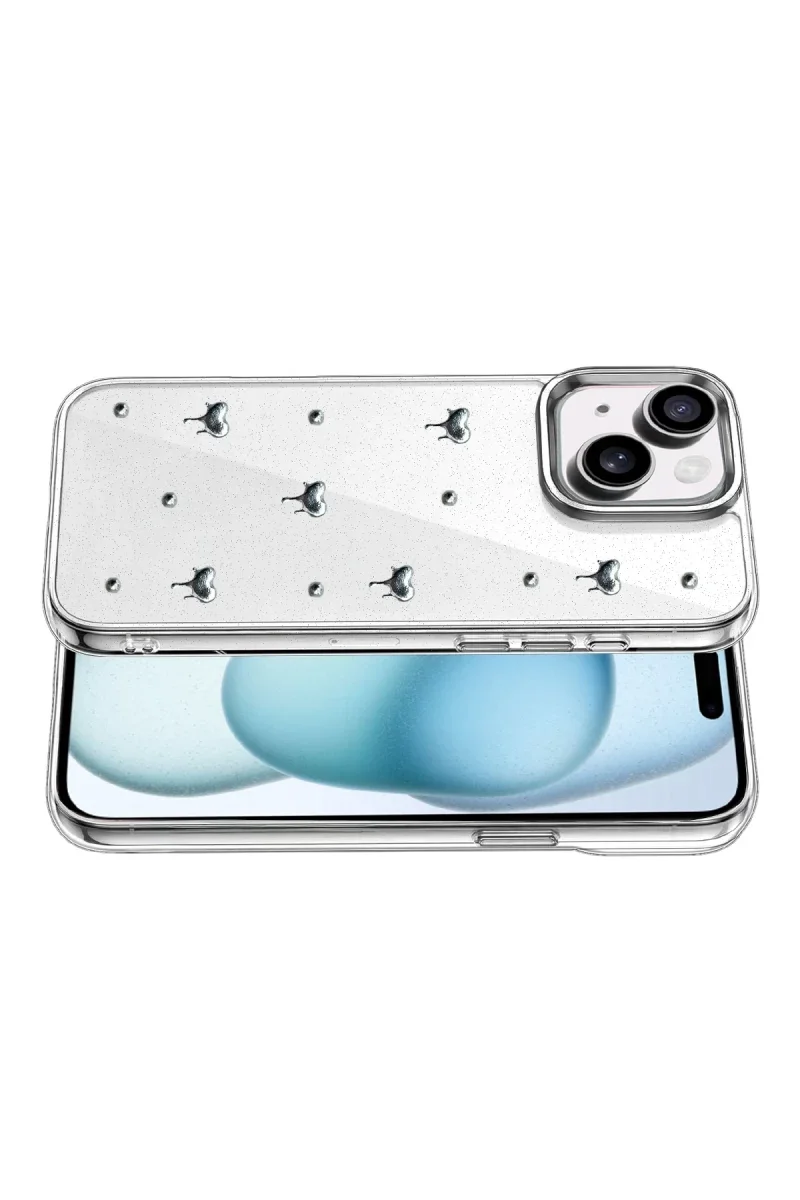 Apple iPhone 14 Fiyonk Desenli Kapak - Desen 1 görsel 3