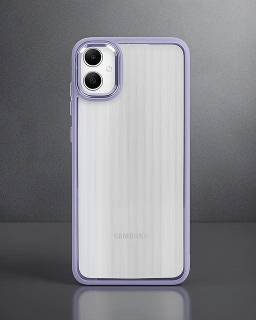 Samsung Galaxy A05 Kılıf Power Silikon - Lila