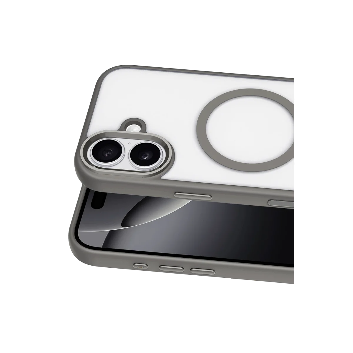 Joko Apple iPhone 16 Terea Magsafe Kapak - Gri görsel 2