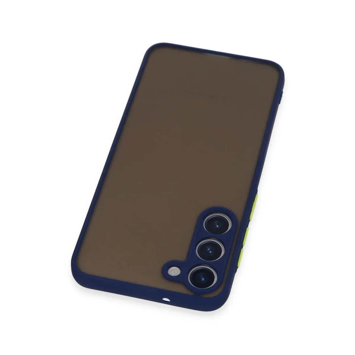 Samsung Galaxy S23 Kılıf Montreal Silikon Kapak - Lacivert görsel 3