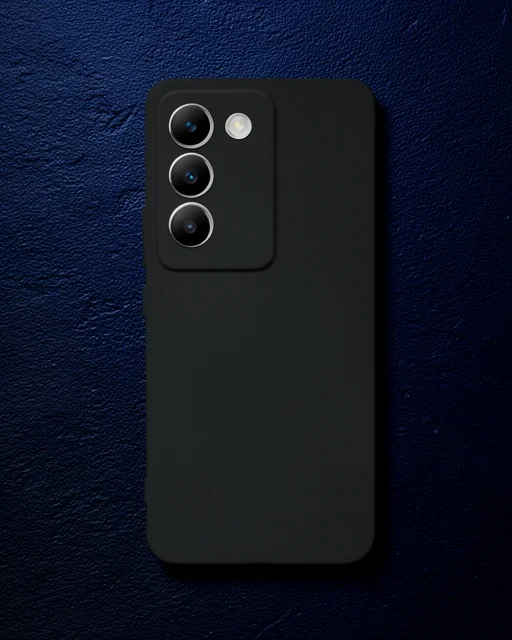 Vivo V30 Lite 4g Kılıf First Silikon - Siyah