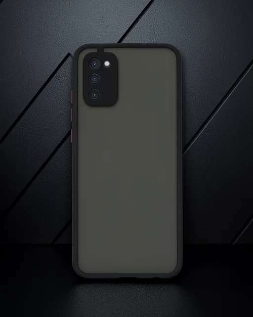 Samsung Galaxy A03s Kılıf Montreal Silikon Kapak - Siyah