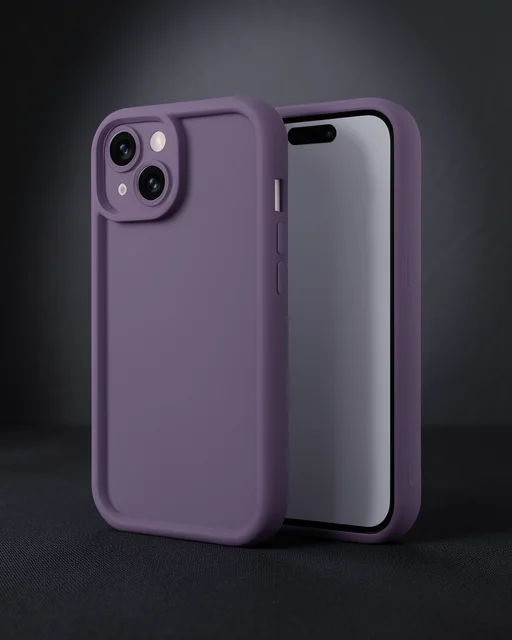 Apple İphone 14 Kılıf Viera Silikon - Mor