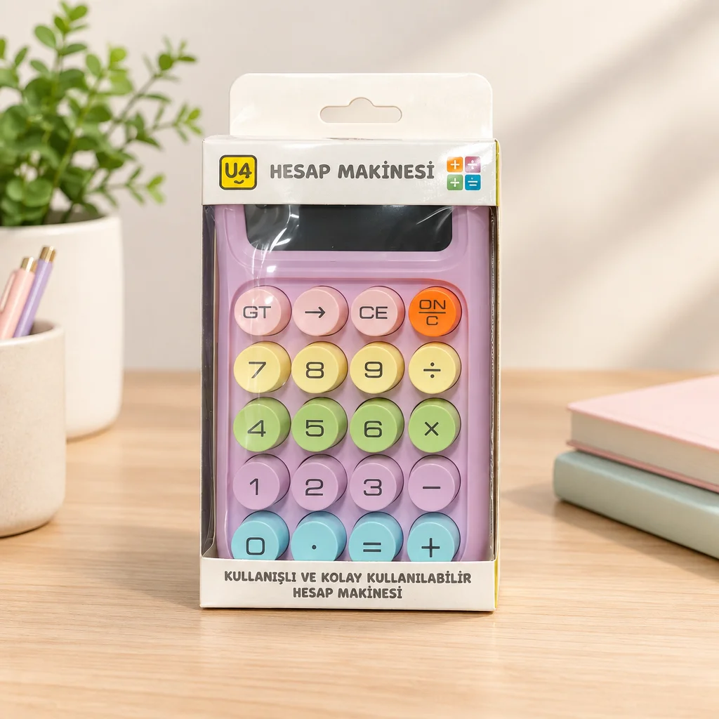 10 Haneli Pilli Hesap Makinesi