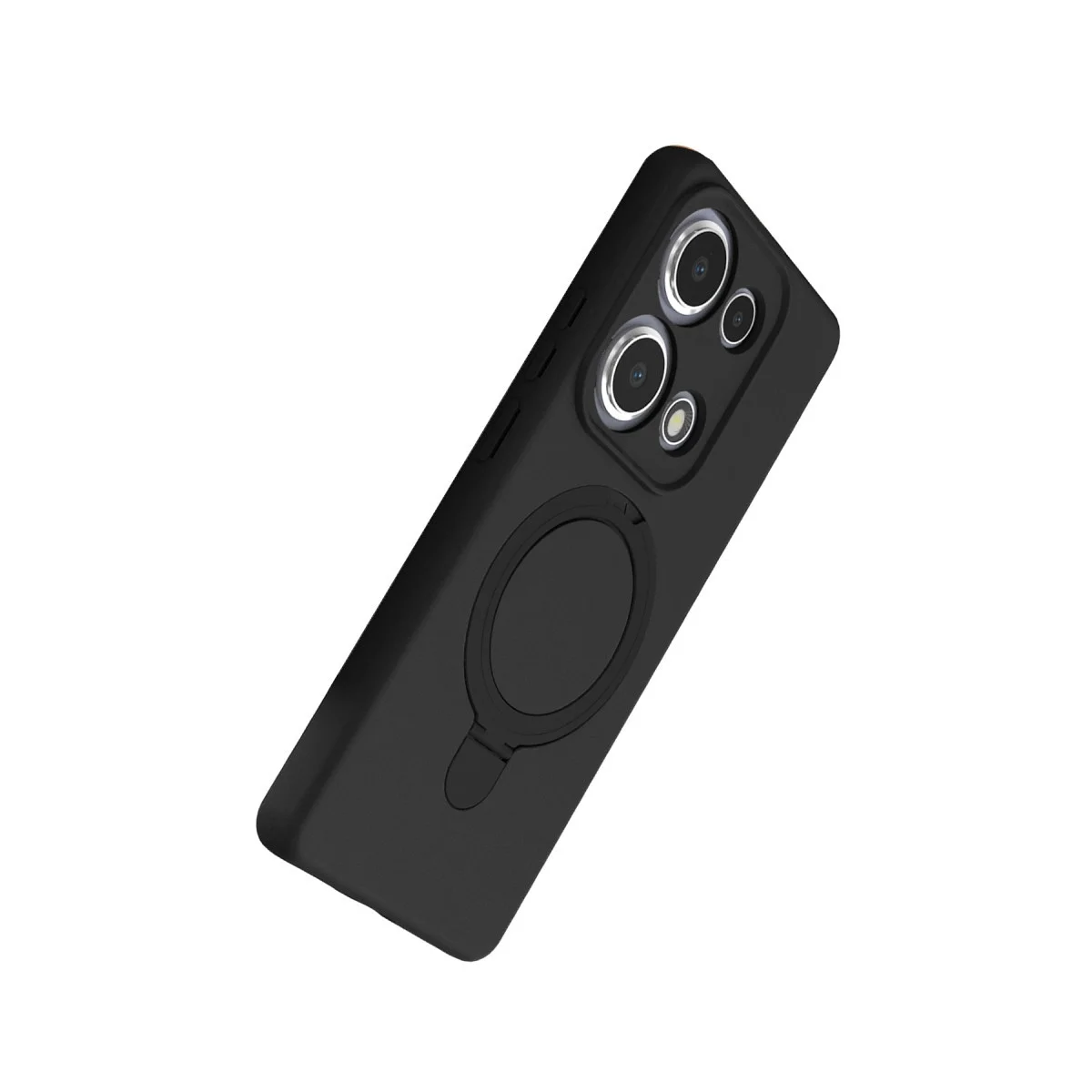 Xiao Red Note 13 Pro 4g Regal Magsafe Standlı Kapak - Siyah görsel 4