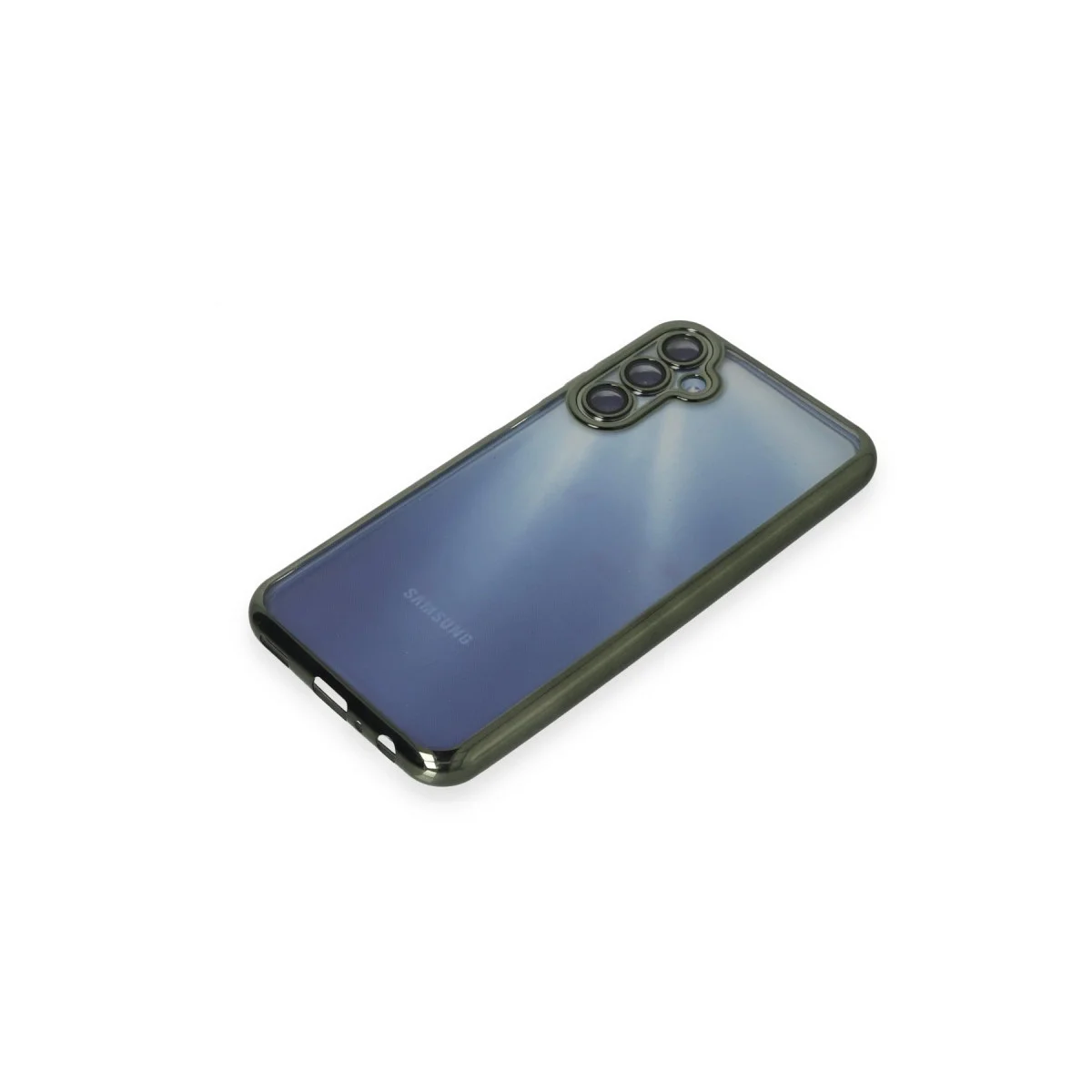 Samsung Galaxy A25 5g Kılıf Razer Lensli Silikon - Yeşil görsel 4