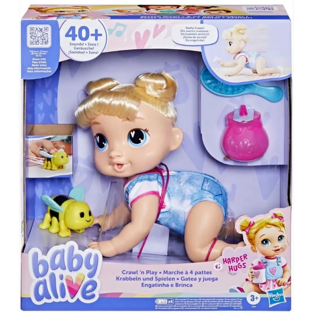 Hasbro Baby Alive Emekleyen Bebeğim görsel 2
