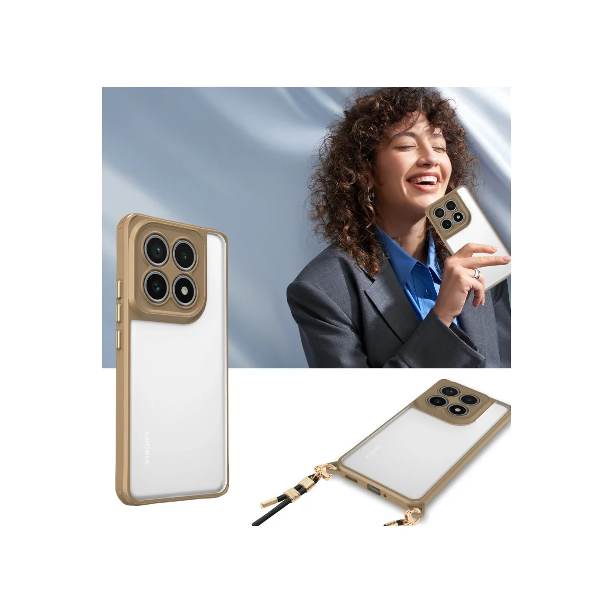 Xiaomi Mi 14t Pro Kılıf Penta Silikon Kılıf - Siyah görsel 3