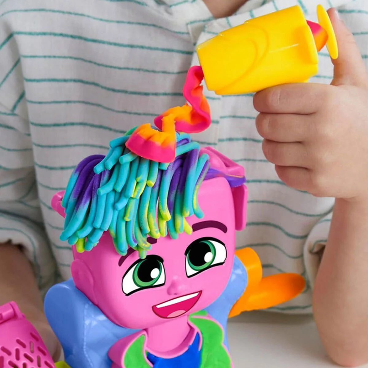 F8807 Play-Doh Renkli Kuaför Salonu+3 yaş görsel 6