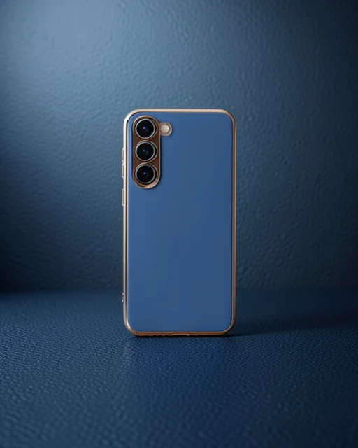 Samsung Galaxy S23 Plus Kılıf Volet Silikon - Mavi