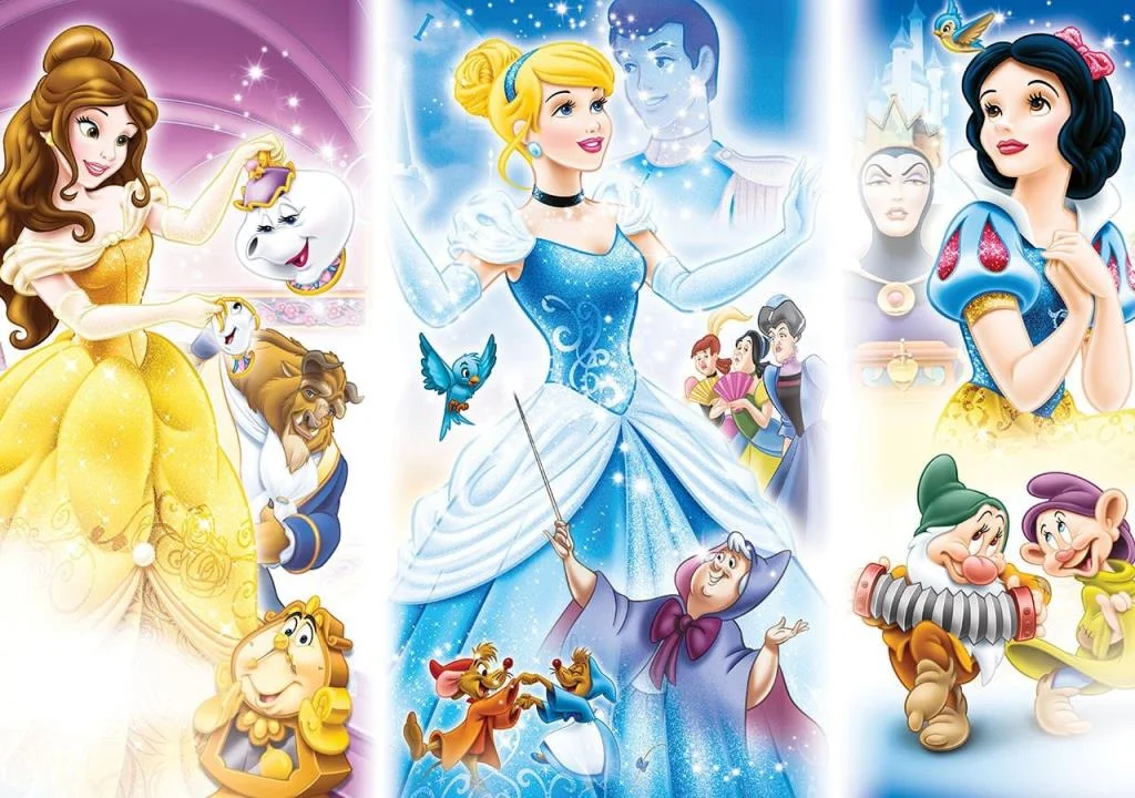 KS Puzzle 50 Parça Disney Prensesler görsel 2