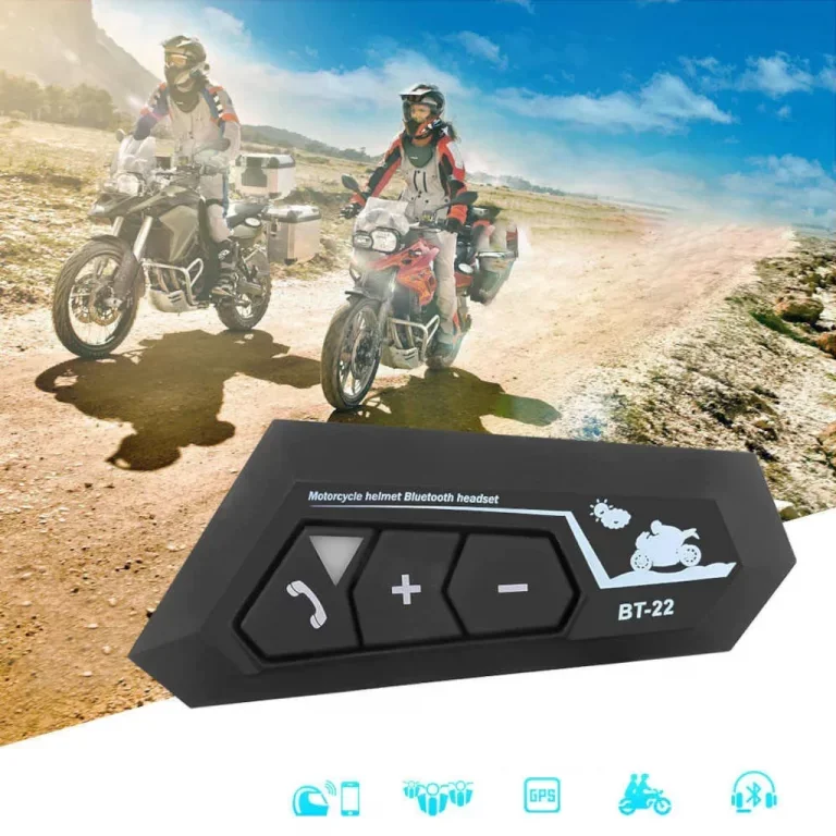 Vothoon BT22 Kask Kulaklık Bluetooth Motosiklet Kulaklık 5.0 Bluetooth Interkom Motorsiklet Kulaklık görsel 5