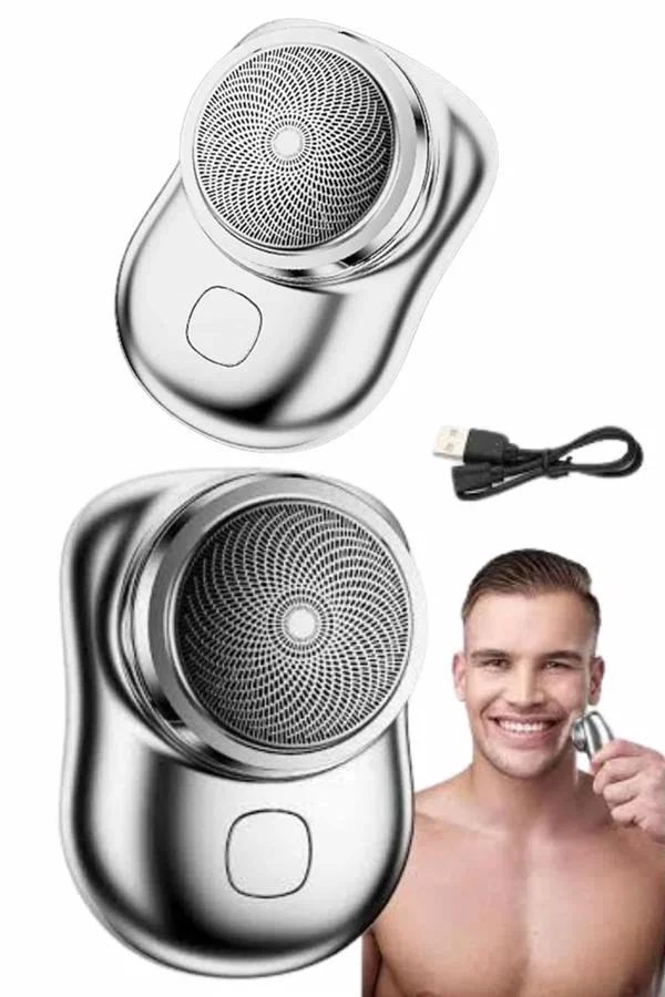 ni Sıfır Sakal Yanak Tıraş Makinesi USB Şarjlı Sıfır Sakal Taşınabilir Korumalı görsel 4