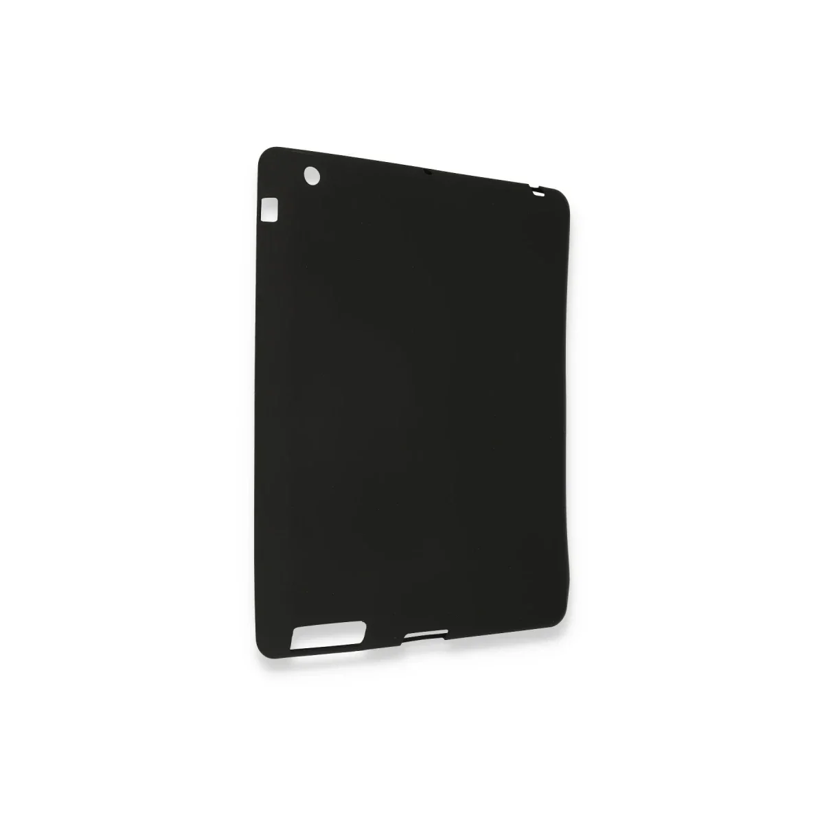 Apple iPad 4 9.7 Kılıf Evo Tablet Silikon - Siyah görsel 2