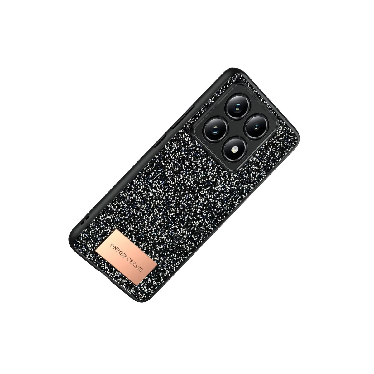 Onegif Xiao 14t Pro Bright Simli Kapak - Siyah görsel 3
