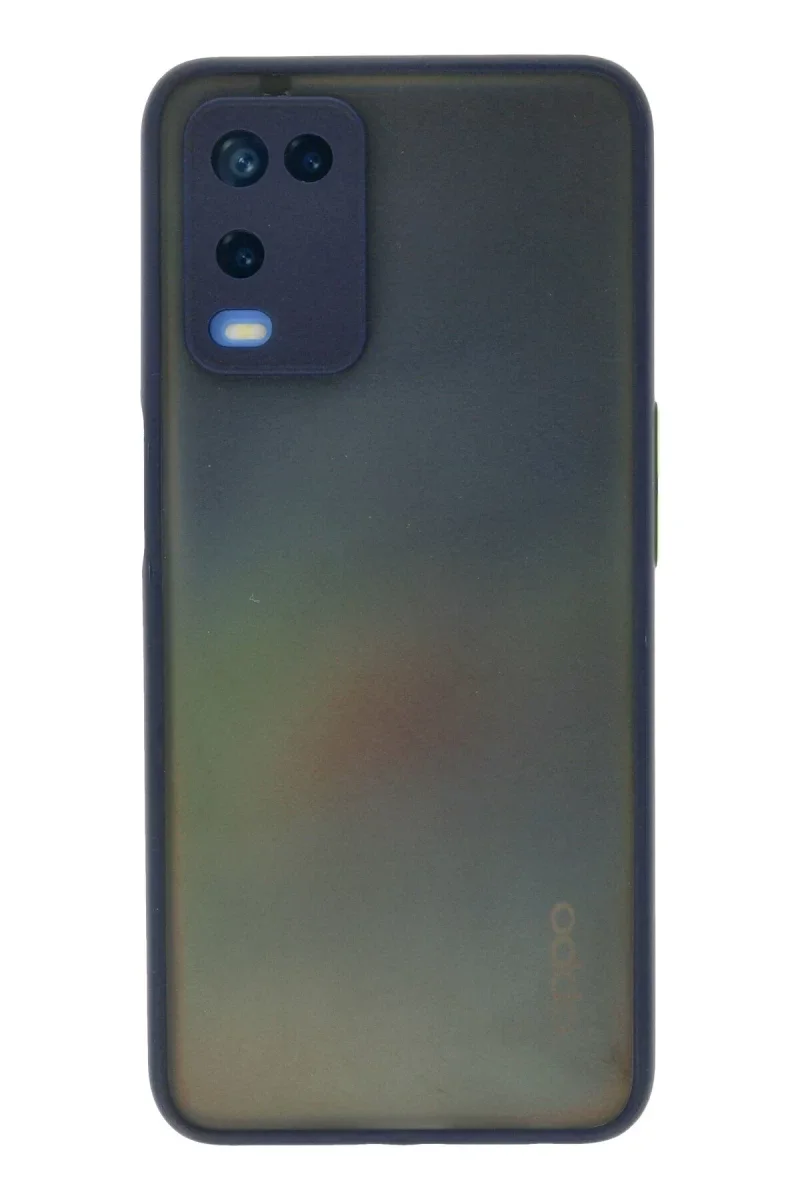 Oppo A54 4G Kılıf Montreal Silikon Kapak - Lacivert