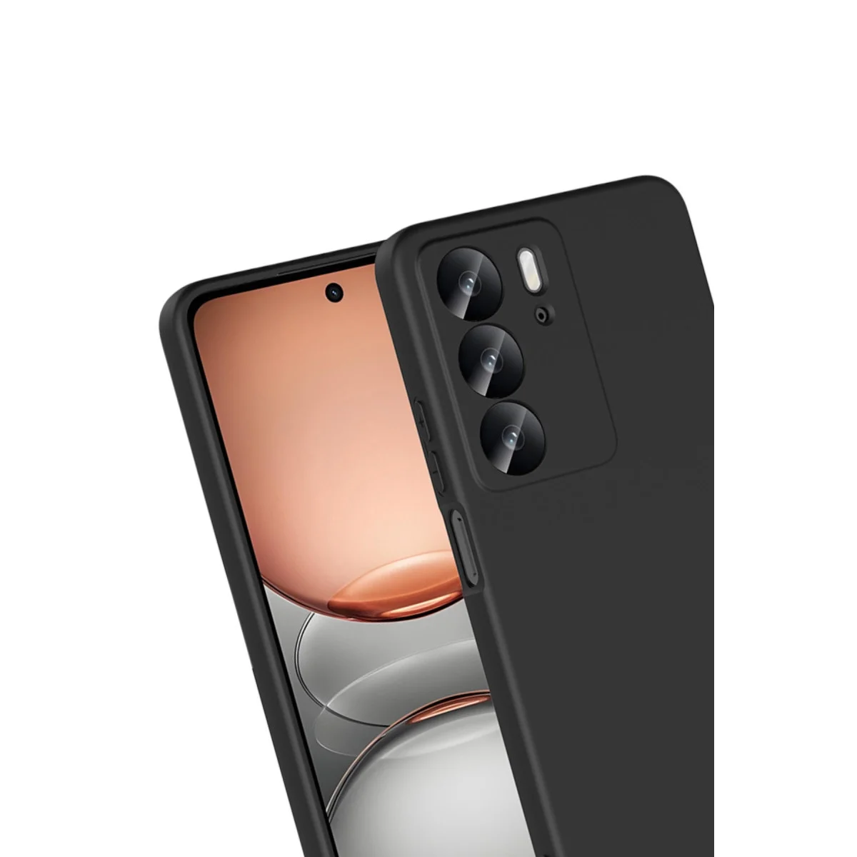 Realme C75 4g First Silikon - Siyah görsel 2
