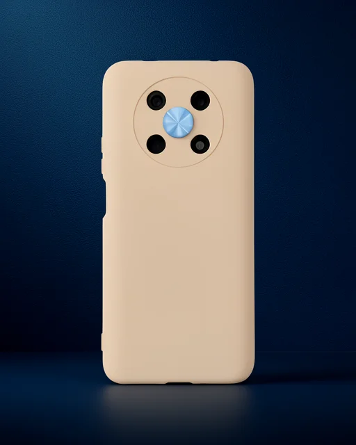 Huawei Nova Y90 Kılıf Nano İçi Kadife Silikon - Pudra