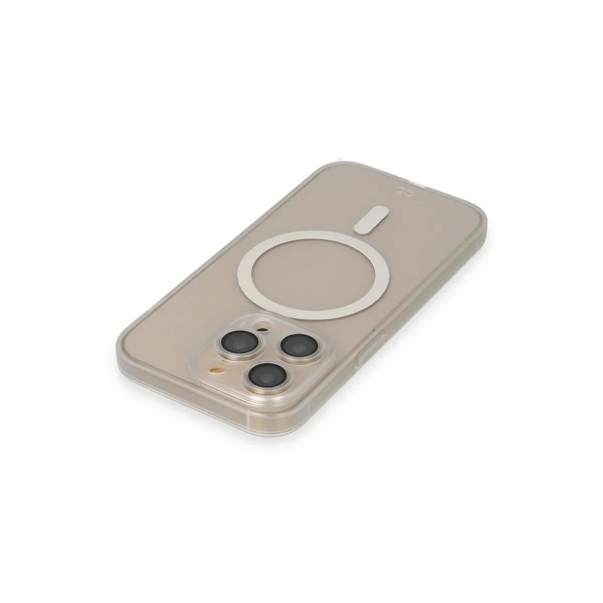 Apple İphone 14 Pro Kılıf Grand Magneticsafe Kapak - Şeffaf görsel 3