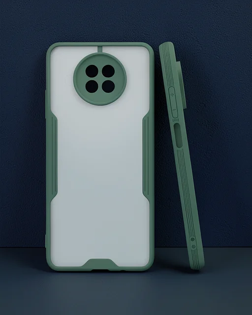 Xiaomi Mi 10t Lite Kılıf Platin Silikon - Yeşil
