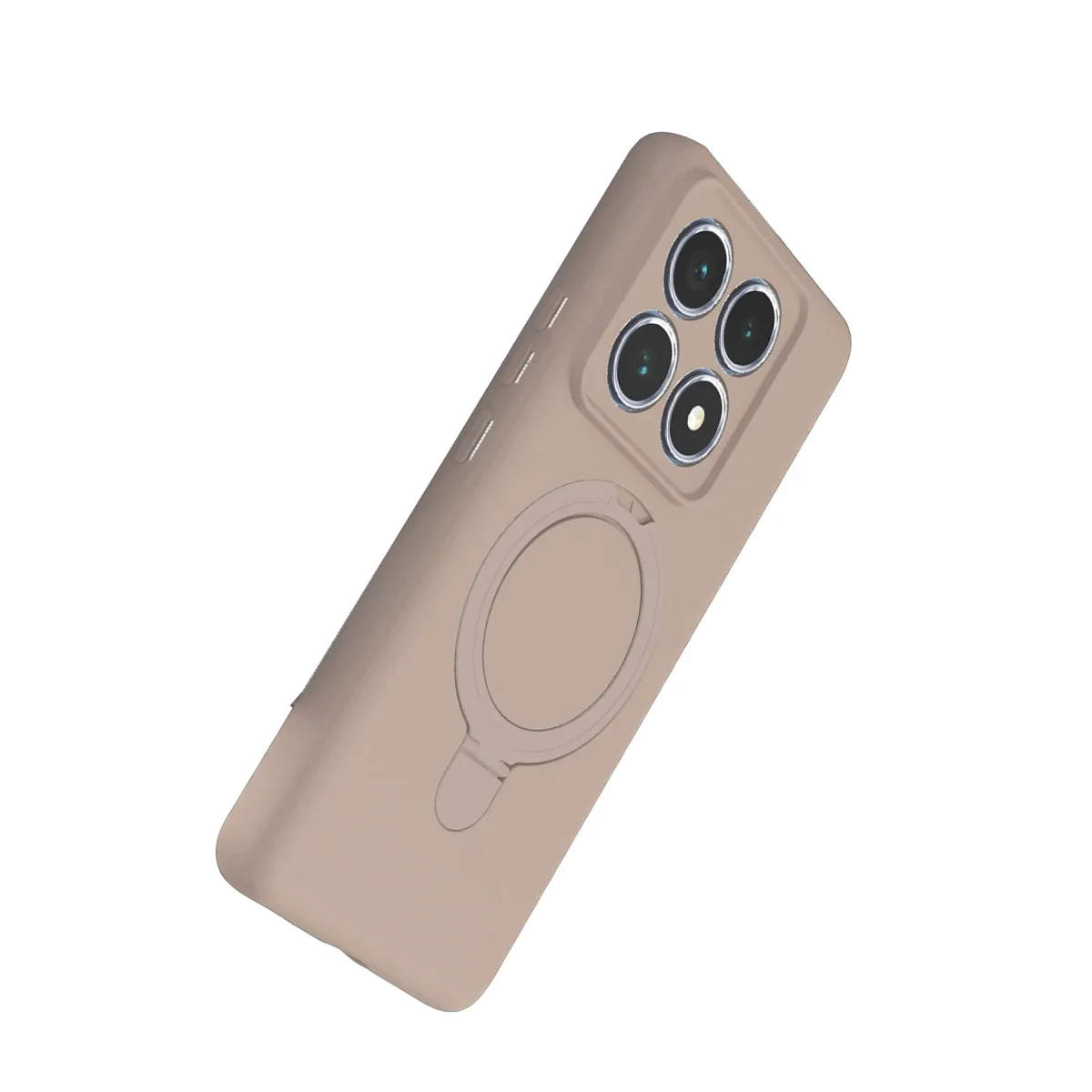 Xiaomi Mi 14T Pro Regal Magsafe Standlı Kapak - Çöl Titanyum görsel 3