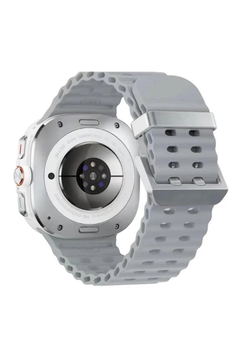 Watch 7 Ultra KR417 Rug Silikon Kordon - Gri