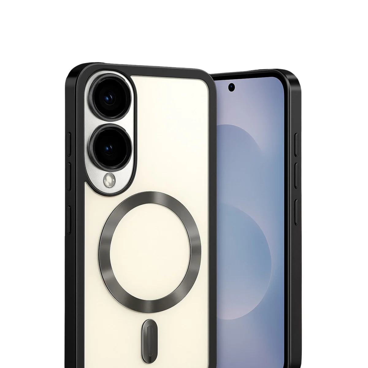 Samsung Galaxy S25 Edge Kross Magneticsafe Kapak - Siyah görsel 2
