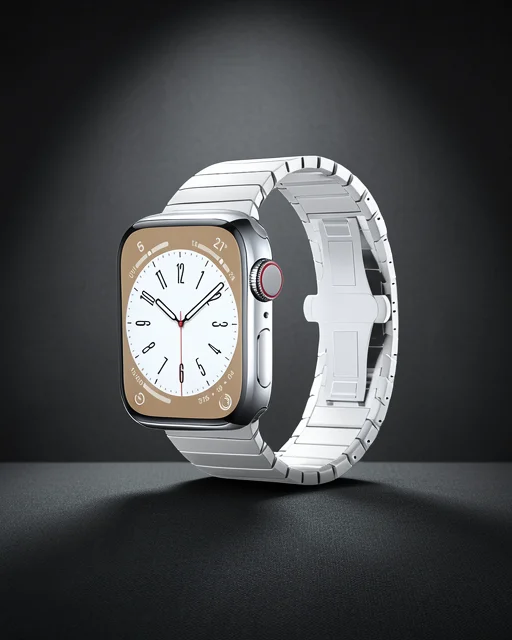 Apple Watch 38mm Kr413 Fine Steel Kordon (saat Değildir) - Yıldız Işığı