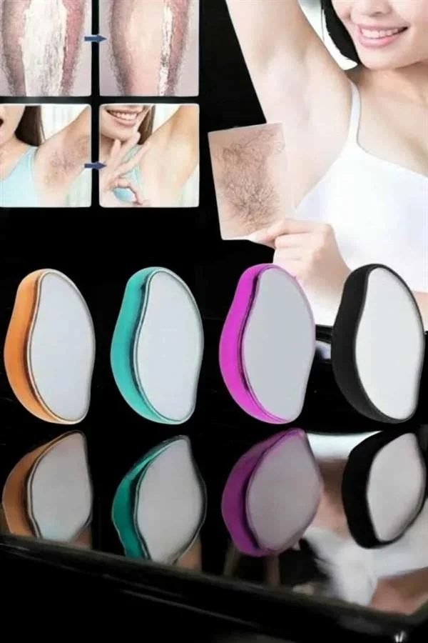 Crystal Eraser Epilasyon Aleti Tüy Silgisi Tüy Alıcı Kristal Epilatör Ağda görsel 3