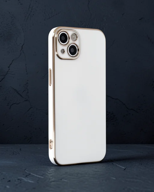 Apple İphone 14 Plus Kılıf Volet Silikon - Beyaz