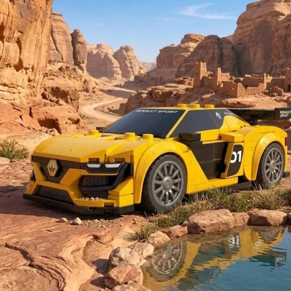 C55037W Cada Renault Sport Rs 01 271 Parça Block Oyuncak görsel 2