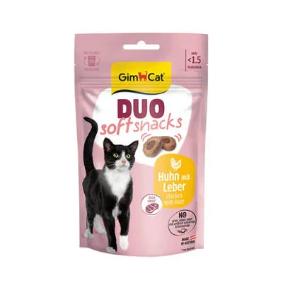 Duo Soft Shacks Tavuklu ve Ciğerli Kedi Ödül Maması 50 Gr