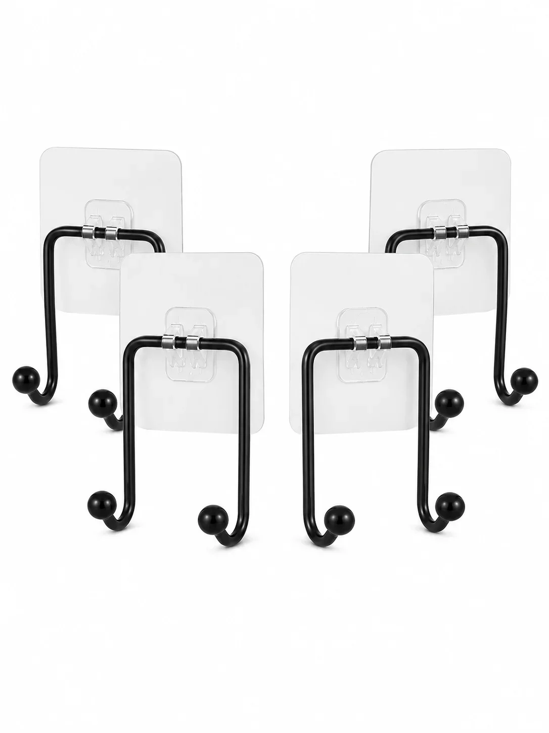 4 Adet Set İki Yapışkanlı Askı