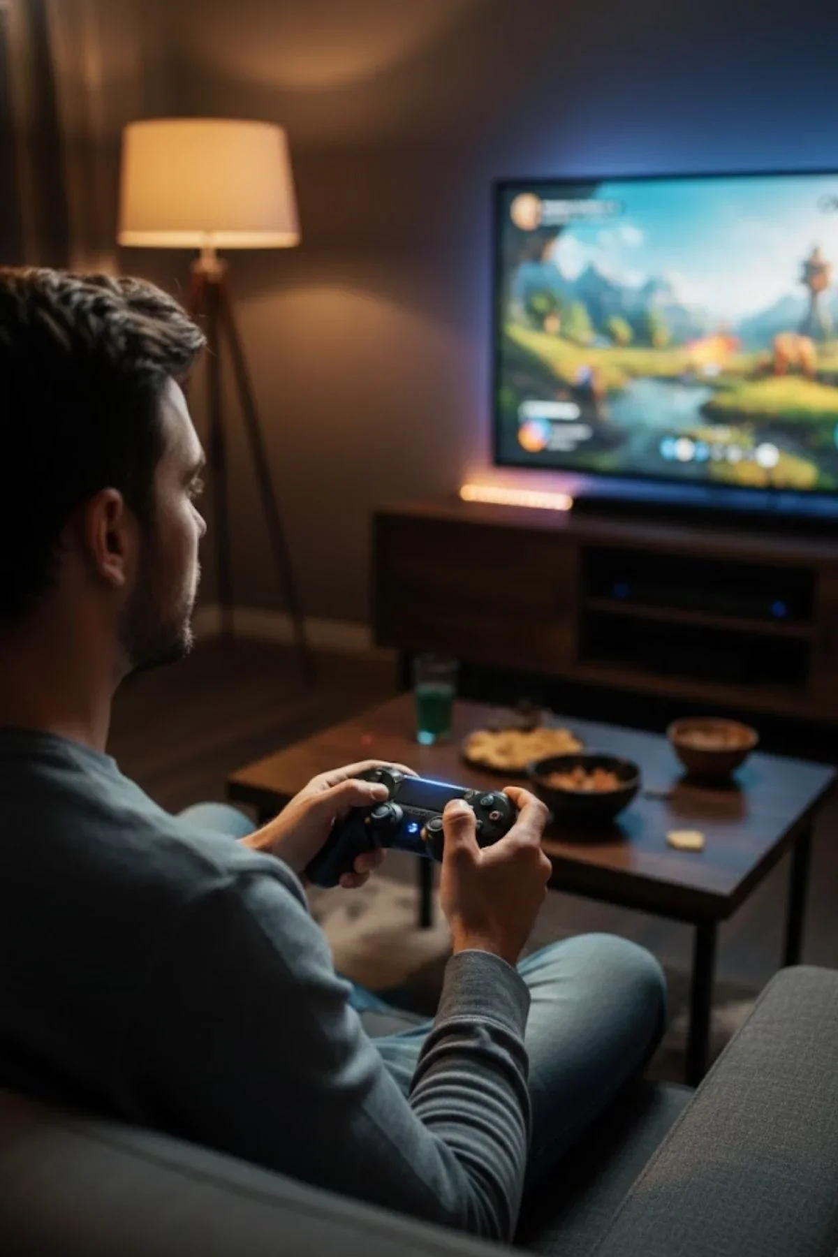 Bluetooth Kablosuz Gamepad – Ergonok Tutuş, Hassas og Joystick, PC & Mobil Uyumlu Oyun Kolu görsel 8