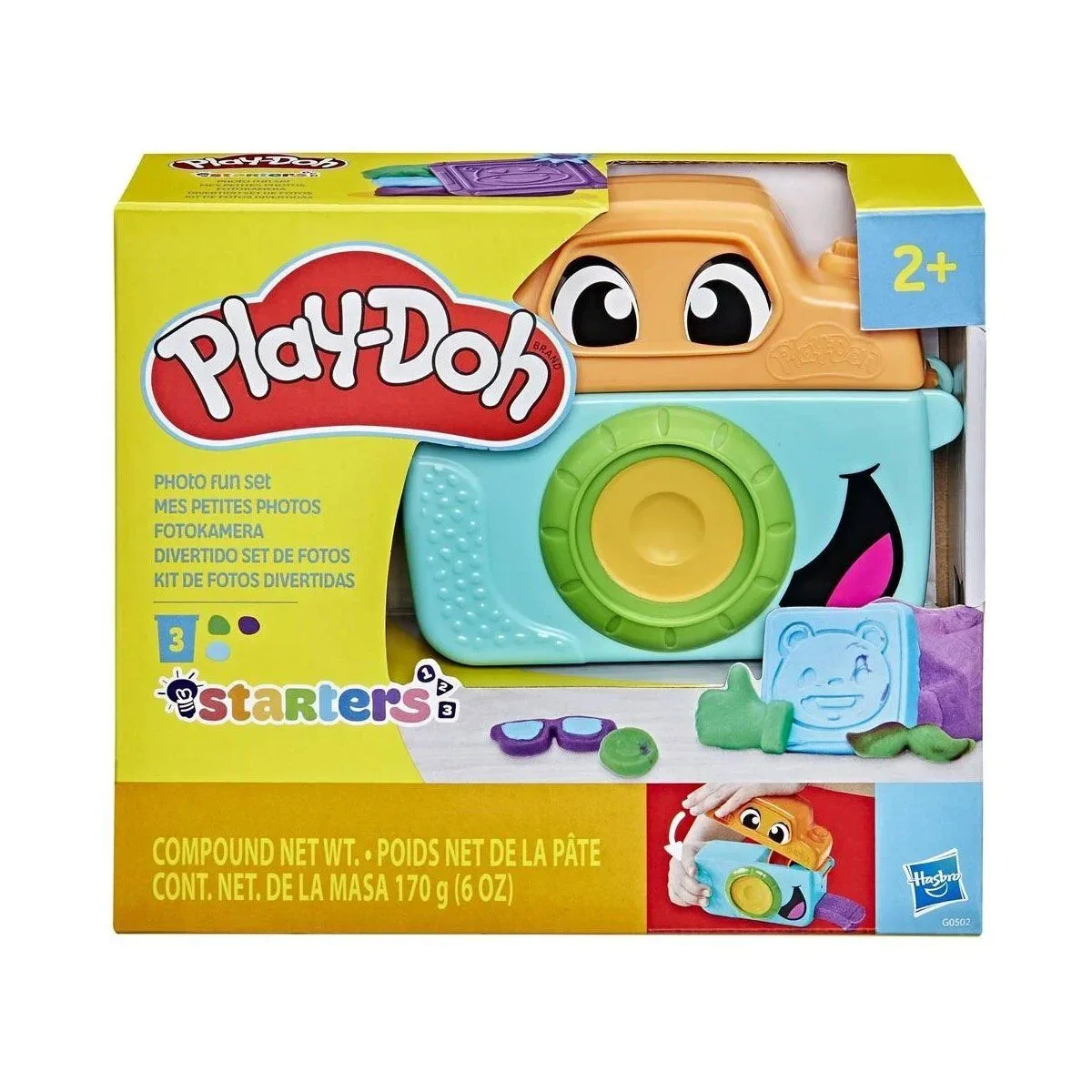 G0502 Play-Doh Eğlenceli Fotoğrafçi Başlangıç Seti+3 yaş görsel 2