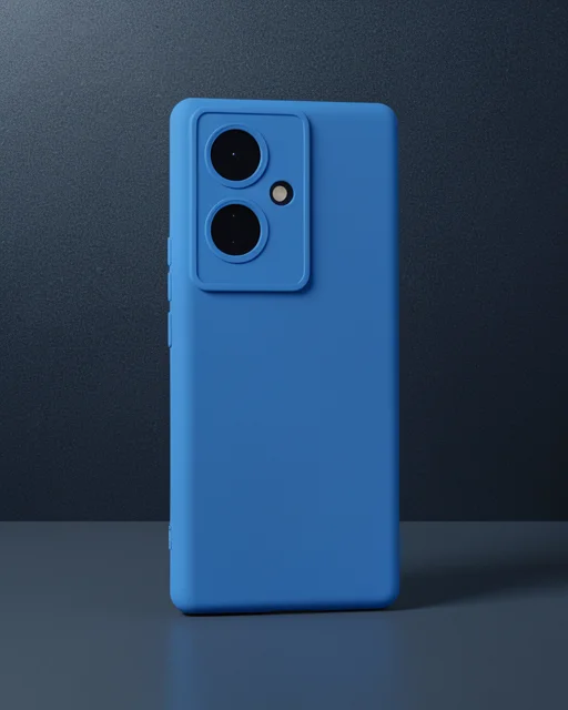 Vivo V29 Lite Kılıf Nano İçi Kadife Silikon - Mavi