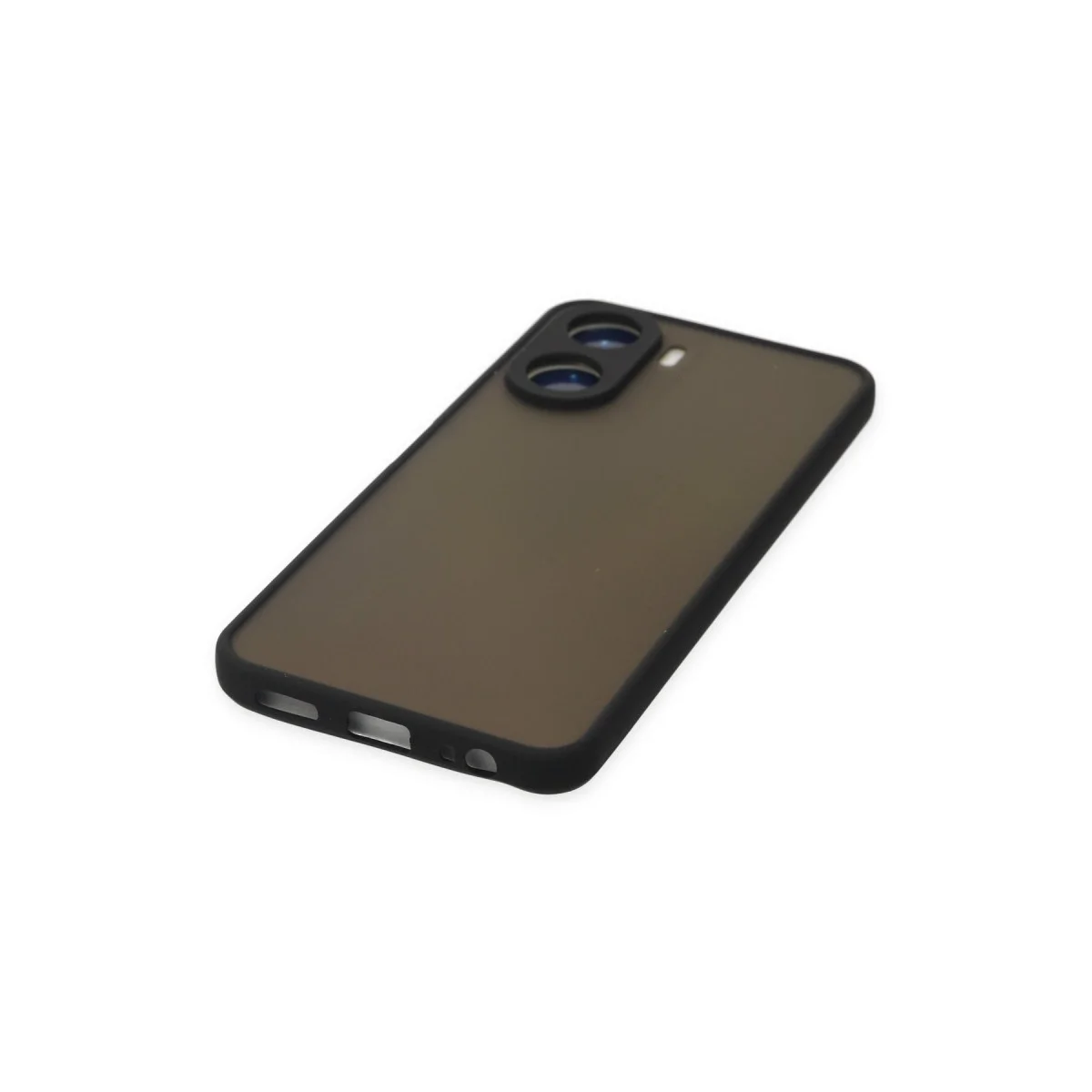 Vivo Y16 Kılıf Montreal Silikon Kapak - Siyah görsel 5