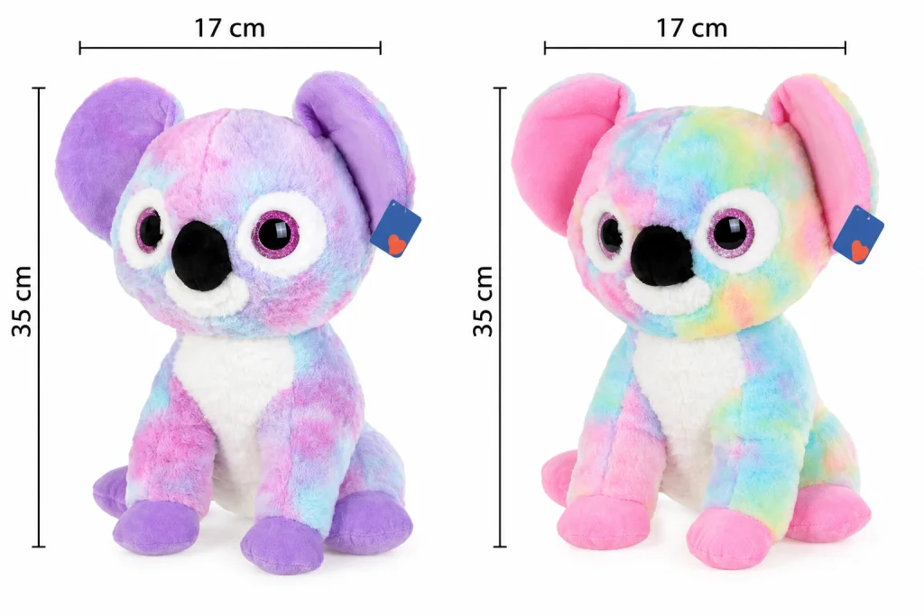Peluş 30 Cm Renkli Koala (adet fiyatıdır)