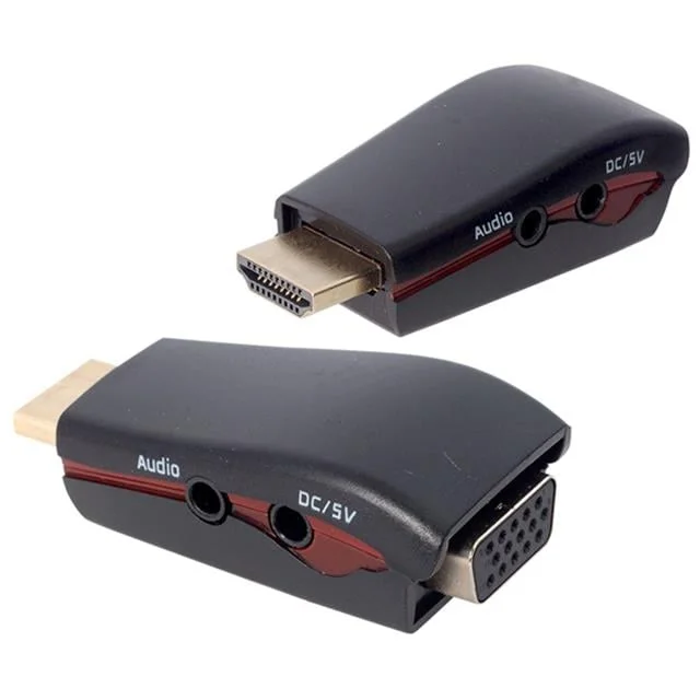 PM-13645 HD Erkek to VGA Dişi Audio Girişli Çevirici Aparat