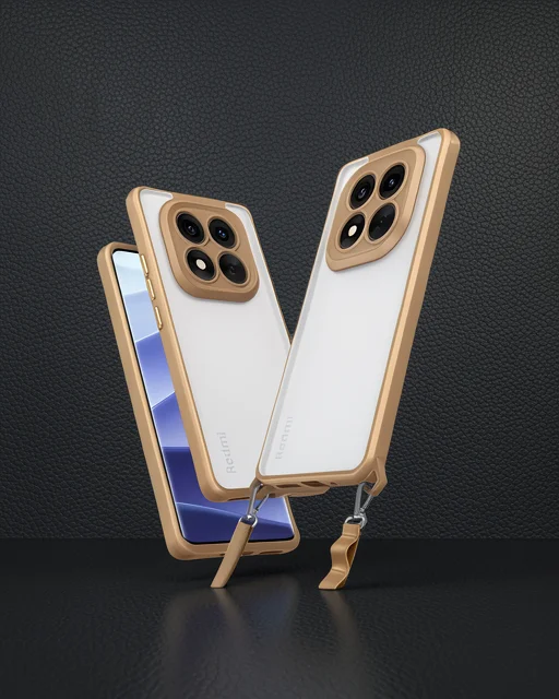 Xiaomi Redmi Note 14 Pro 5g Kılıf Penta Silikon Kılıf - Çöl Titanyum