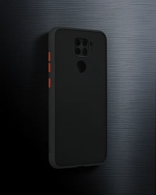 Xiaomi Redmi Note 9 Kılıf Montreal Silikon Kapak - Siyah