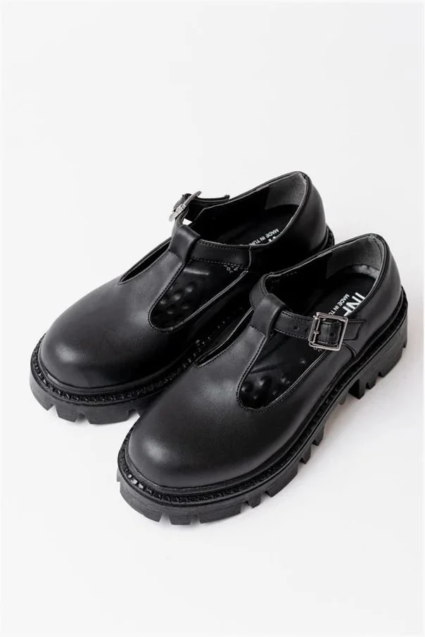 Kadın Loafer Ayakkabı Ayakkabı Bağcıksız Tabanlı Yumuşak Yüksek Casual görsel 5