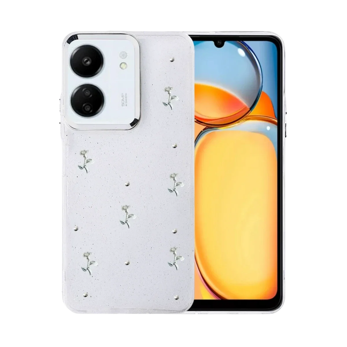 Xiaomi Redmi 13C Fiyonk Desenli Kapak - Desen 4