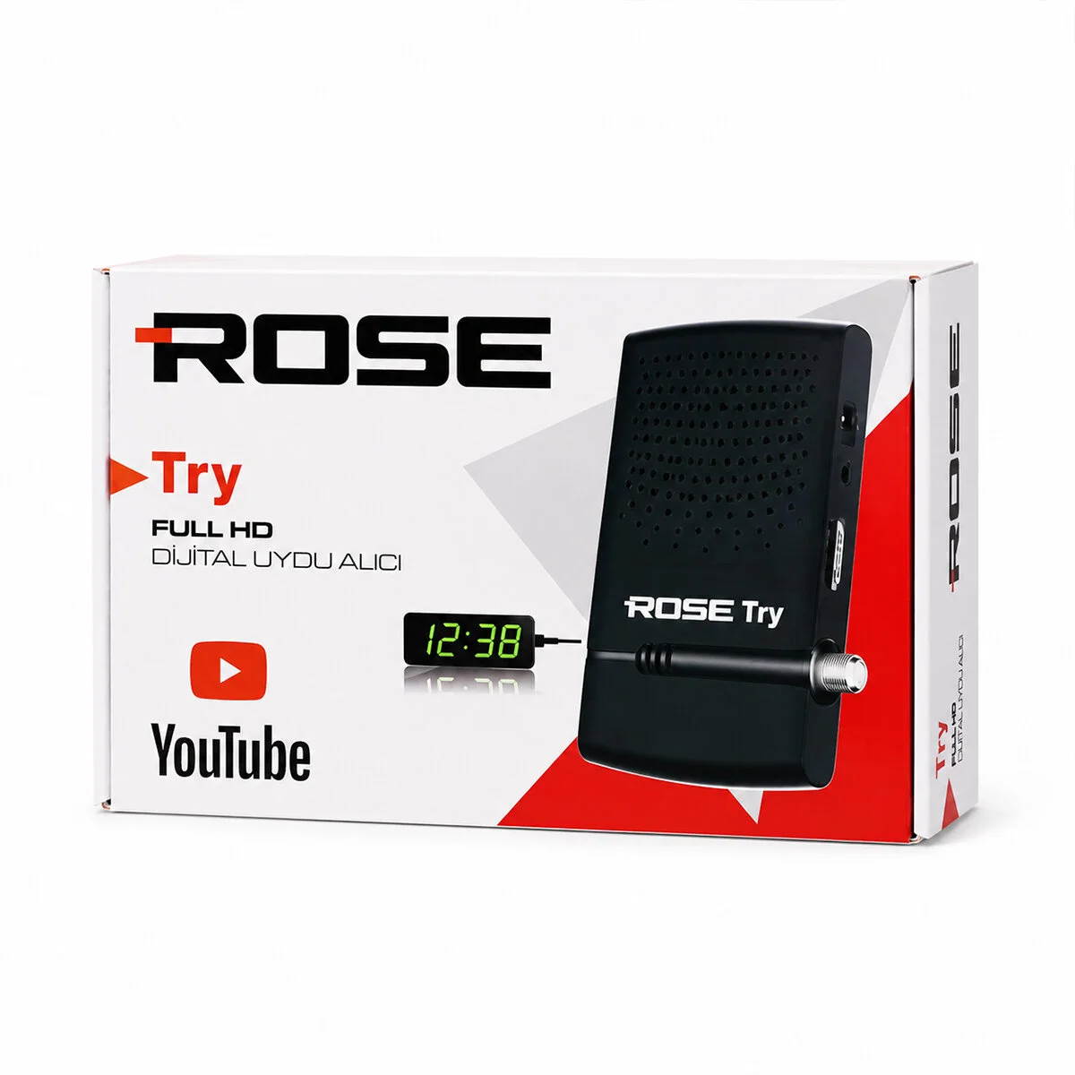 FULL HD DİJİTAL UYDU ALICISI HDMI - AV - Rs232 WİFİ - YOUTUBE 1080P OTOMATİK K GÜNCELLEME K10-000 görsel 3
