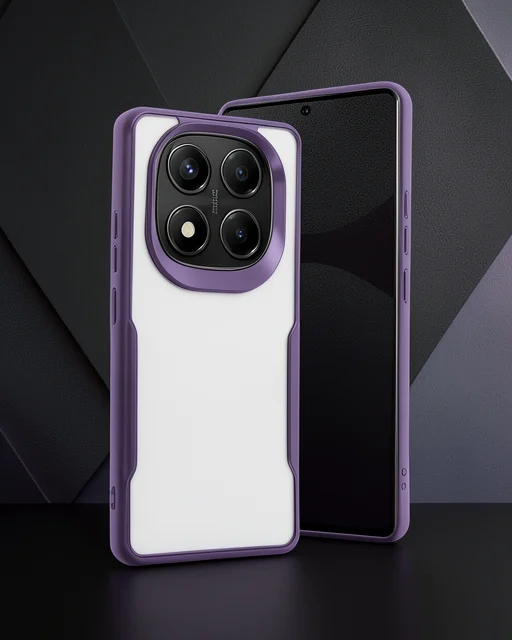 Xiaomi Redmi Note 14 Pro Plus Kılıf Boyi Silikon Kapak - Derin Mor