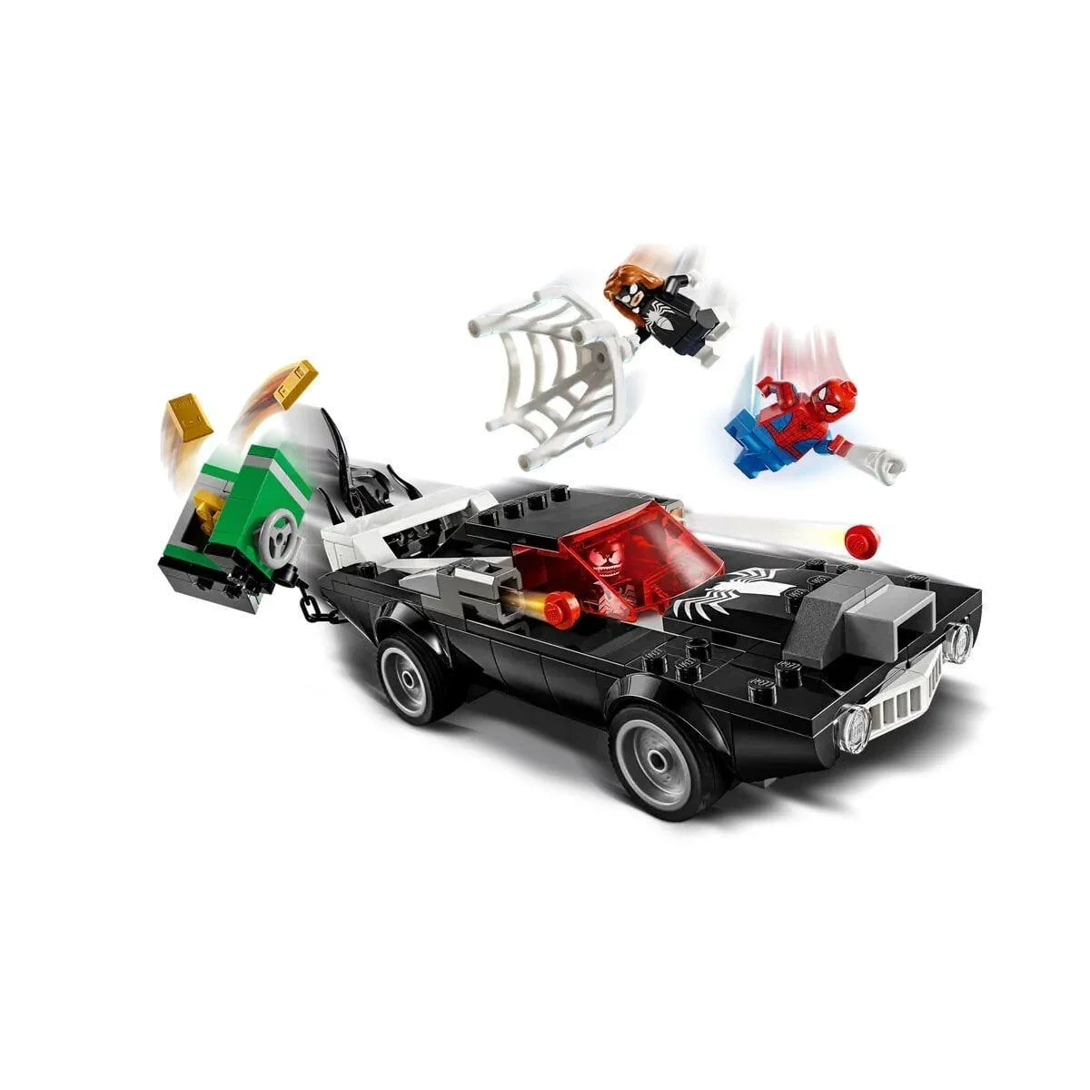 76309 Lego Marvel Örümcek Adam ve Venom Arabasına Karşı 254 parça +7 yaş görsel 4
